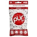 PUR 100% Xylitol Chewing Gum, Cinnamon, 55 Pieces per Bag - Sugar-Free + Aspartame Free, Vegan + non GMO