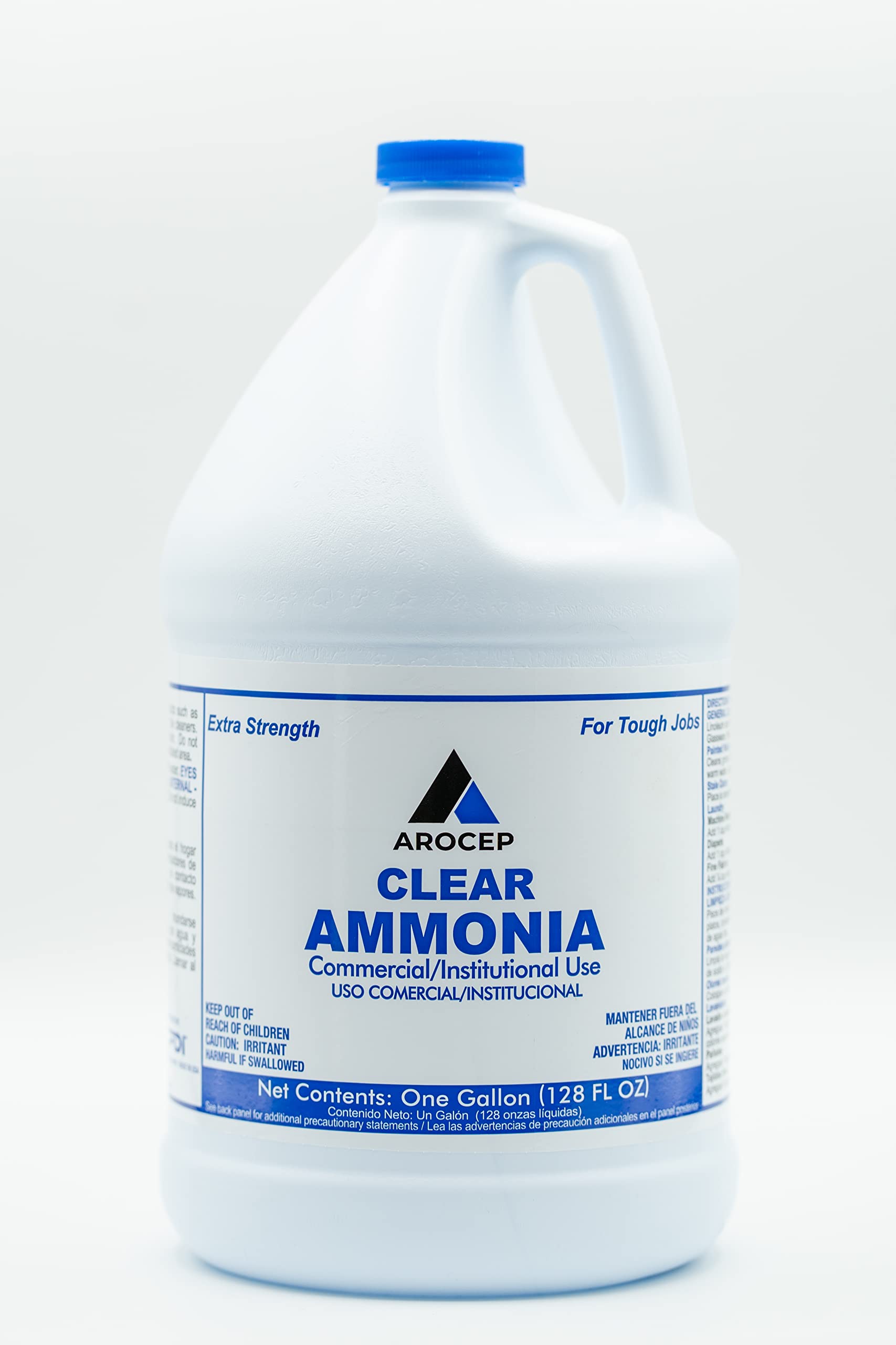 CPDI Clear Ammonia Cleaner Liquid, 1 Gallon, Multipurpose, Multi-Surface Cleaning Solution Removes Grease, Hard Water Stains, and Odors, Kitchen