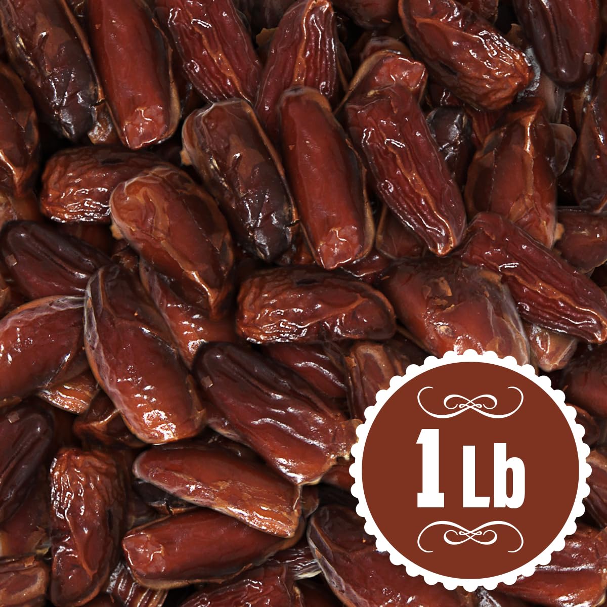 Pitted Dates 1lb pack of Deglet Noor Dates Pitted Bulk No Sugar Added, Delicious and Nutritious Deglet Date Ideal for Baking, Energy Bites and Salads
