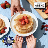 POWKAKES Protein Pancake Mix and Waffle Mix, Buttermilk (3-Pack)