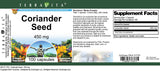 Coriander Seed - 450 mg (100 Capsules, ZIN: 511753) - 3 Pack