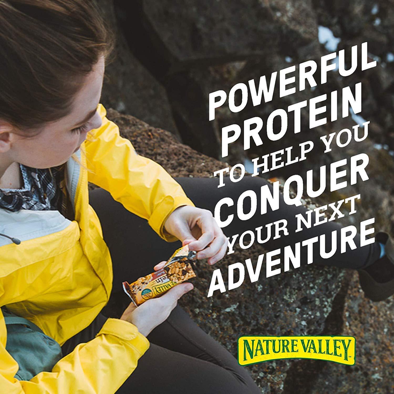 Nature Valley Chewy Granola Bar, Protein, Peanut, Almond and Dark Chocolate, Gluten Free, 1.4 Oz, 5 Bars (24 Boxes)