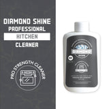Diamond Shine Kitchen Cleaner - Clean, Polish, Restore Glass/Ceramic Cooktops, Stainless Steel - 10 oz