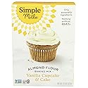 Simple Mills Almond Flour Baking Mix, Vanilla Cupcake & Cake Mix - Gluten Free, Plant Based, Paleo Friendly, 11.5 Ounce (Pack of 1)
