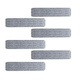 Wet Mop 24" Microfiber Mop Heavy Duty Floor Pads Replacement Kit 6 Pack Reusable Mop Head