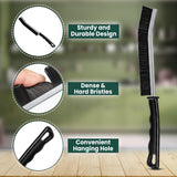 Crevice Cleaning Brush Set - 6Pcs Hard Bristle Cleaning Tools for Grout, Tile Floors, Gaps & Narrow Spaces - Small Grout Scrub Brush for Cleaning