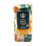 Starbucks Green Apron Blend Blonde Roast Whole Bean Coffee, Honeybell Orange & Graham Cracker Notes, 16 oz