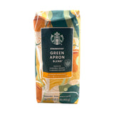 Starbucks Green Apron Blend Blonde Roast Whole Bean Coffee, Honeybell Orange & Graham Cracker Notes, 16 oz