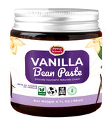 Spicy World Vanilla Bean Paste 4oz Jar - All Natural & Pure - Made with Organic Agave Syrup - For Cooking, Baking & Desserts - 100% Vegan & Kosher