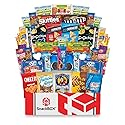 Original SnackBOX Care Package (50 Snacks) Variety Pack | Easter Basket, Final Exams, Date Night, Dorm Room, Student, College, Candy, Birthday, Gift