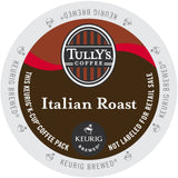 Tully's Coffee Italian Roast 108 K-Cups + 12 Bonus K-Cups