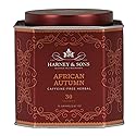 Harney & Sons African Autumn, Herbal Rooibos Tea with Hibiscus, Cranberry, and Orange | 30 sachets, Historic Royal Palaces Collection
