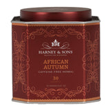 Harney & Sons African Autumn, Herbal Rooibos Tea with Hibiscus, Cranberry, and Orange | 30 sachets, Historic Royal Palaces Collection