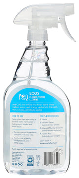 Earth Friendly Products Window Cleaner with Vinegar, 22 Oz