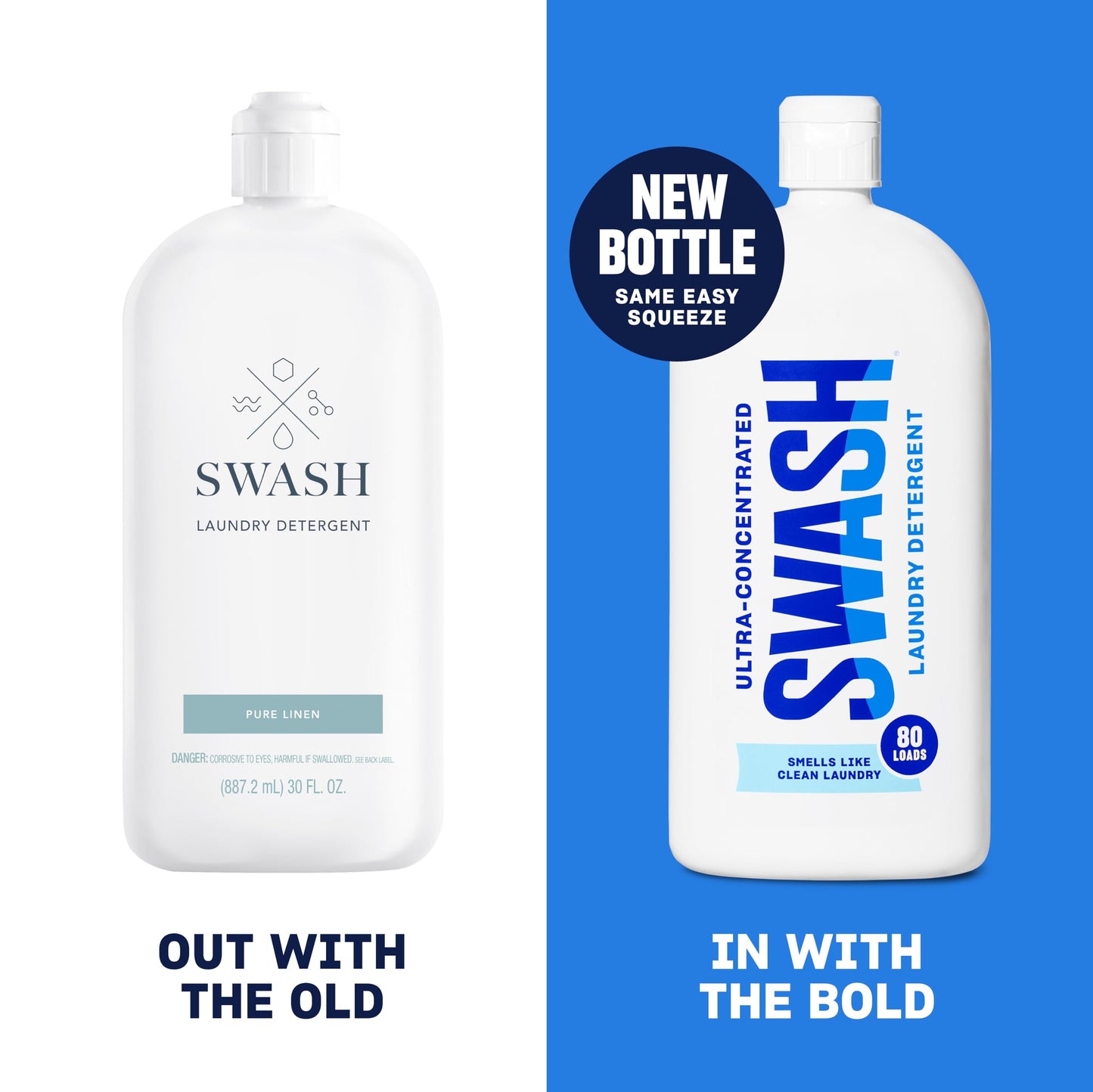 Swash® Smells Like Nothing HE Ultra-Concentrated Liquid Laundry Detergent