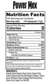 Spice Beast - Power Mex Protein Enhanced Southwestern/Tex Mex Spice Mix - No Sugar - No MSG