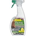 Bona Multi-Surface Floor Cleaner Spray, for Stone Tile Laminate and Vinyl LVT/LVP, Lemon Mint Scent, 36 Fl Oz