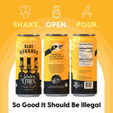 Blue Durango Iced Tea - Long Arm Citrus - Black Tea, Lemon, Prickly Pear, Pomegranate - Low Sugar, Non-GMO, No Artificial Sweeteners, Gluten-Free