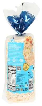 Lundberg Gluten-Free Brown Rice Organic Rice Cakes Lightly Salted -- 8.5 oz