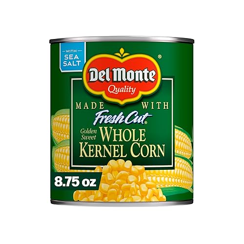 Del Monte Fresh Cut Golden Sweet Whole Kernel Corn, 8.75 oz. Can, Canned Vegetables