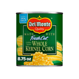 Del Monte Fresh Cut Golden Sweet Whole Kernel Corn, 8.75 oz. Can, Canned Vegetables