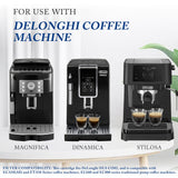 Anmumu Delonghi* Compatible Descaling Kit with 1 Pack Coffee Filter Replacements,Includes Descaling Solution(200ML)&DLSC002 Water Filters,Fits