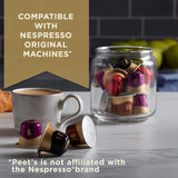 Peet's Coffee, Dark Roast Espresso Capsules Compatible with Nespresso Original Machine, Caramel 10 Count (1 Box of 10 Espresso Capsules)