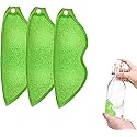 Multipurpose Bean Shaped Sponge Set - 3 Pack Heat Resistant Bottle & Internal Cleaning Sponges - Reusable entreprises Bottle Cleaning Tools