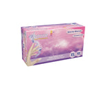 GLOVE WORLD Jeannie Pink Nitrile Disposable Gloves - Small, 100/Box - Super Stretch, Tear-Resistant, Latex and Powder Free - Ideal for Food Prep, Arts