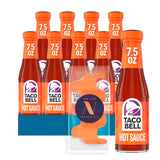 Taco Bell - Lavinia Essential Bundle: 12-Pack of Hot Sauce, 7.5 oz Glass Bottle + 1 Utility Prop.