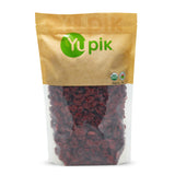 Yupik Organic Cranberries, 2.2 lb (35.2 oz), Non-GMO, Gluten-Free, Kosher, Vegan, Sweetened Dried Fruits, Fruity & Tart, Plump & Chewy, Source