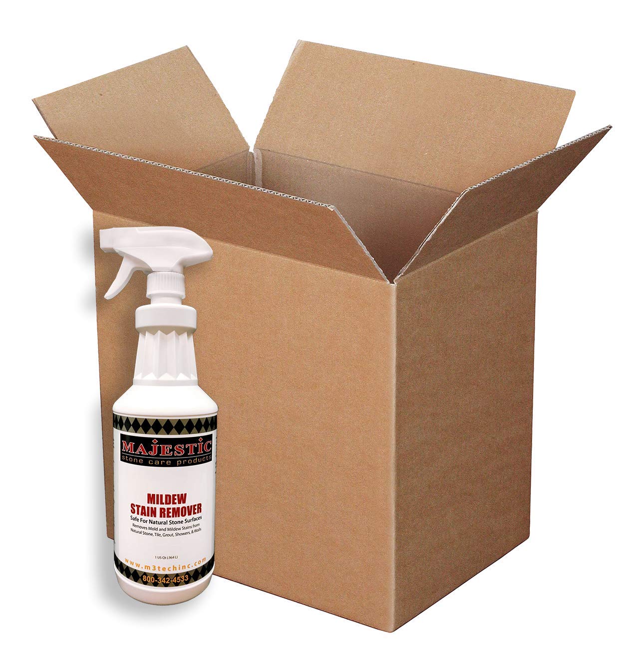 Majestic Stone Care Products Mildew Stain Remover (Case/12 Qts.)
