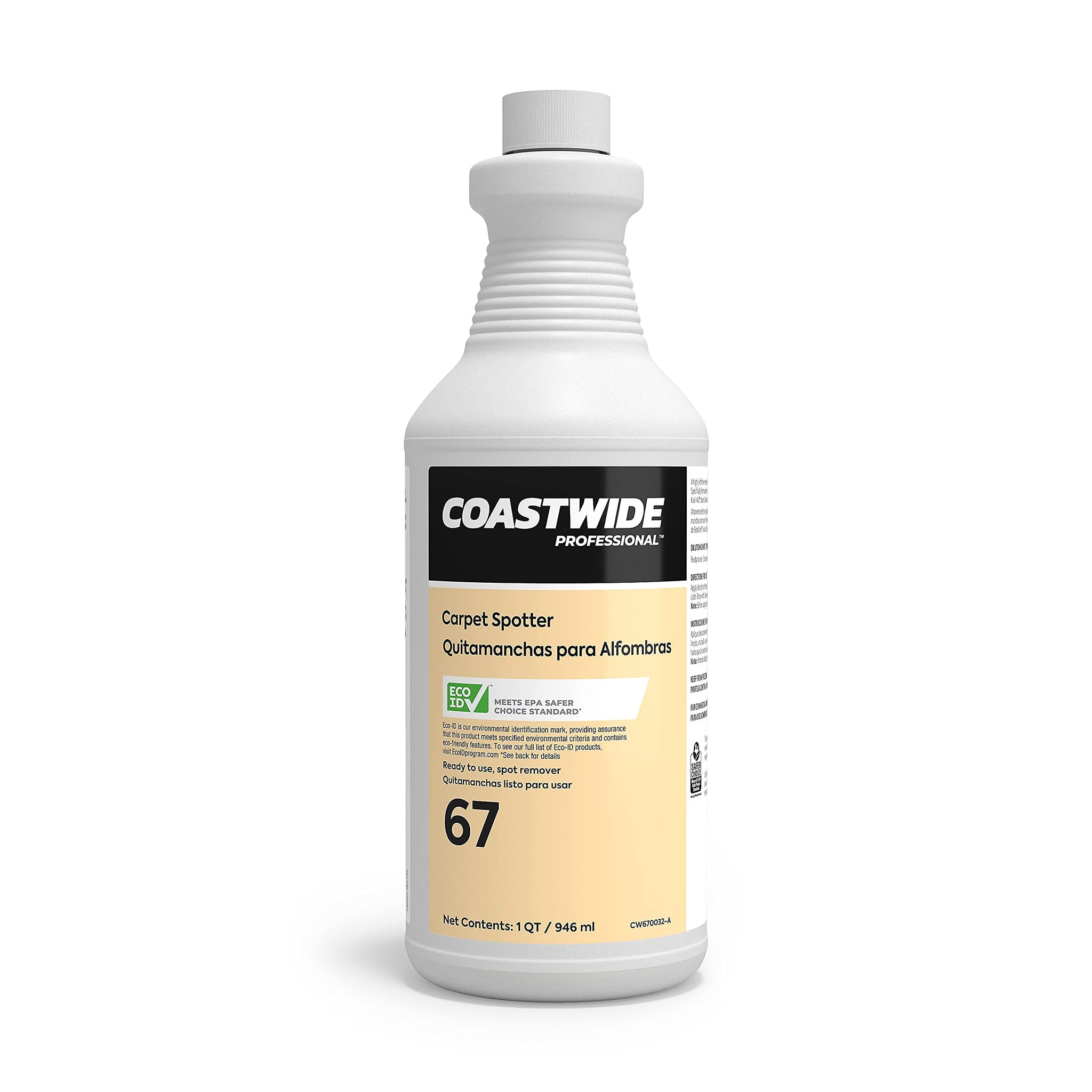 Coastwide Professional Carpet Spotter 67, 0.95L, 6/Carton