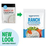 Amazon Grocery, Ranch Dip & Salad Dressing Seasoning Mix, 1 Oz (Previously Happy Belly, Packaging May Vary)