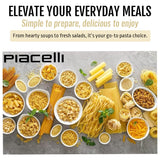 Piacelli Ditalini Pasta - Protein Pasta Delivers Flavor & Nutrition in Every Bite - Our Pasta Noodles Hold Their Shape Ideally in Soups & Sauces