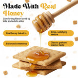 Value Pack Honey Maid Honey Graham Crackers - 14.4 oz Boxes (Pack of 4) - Classic Snack for S’Mores, Baking & Snacking (108 Full Sized Crackers)
