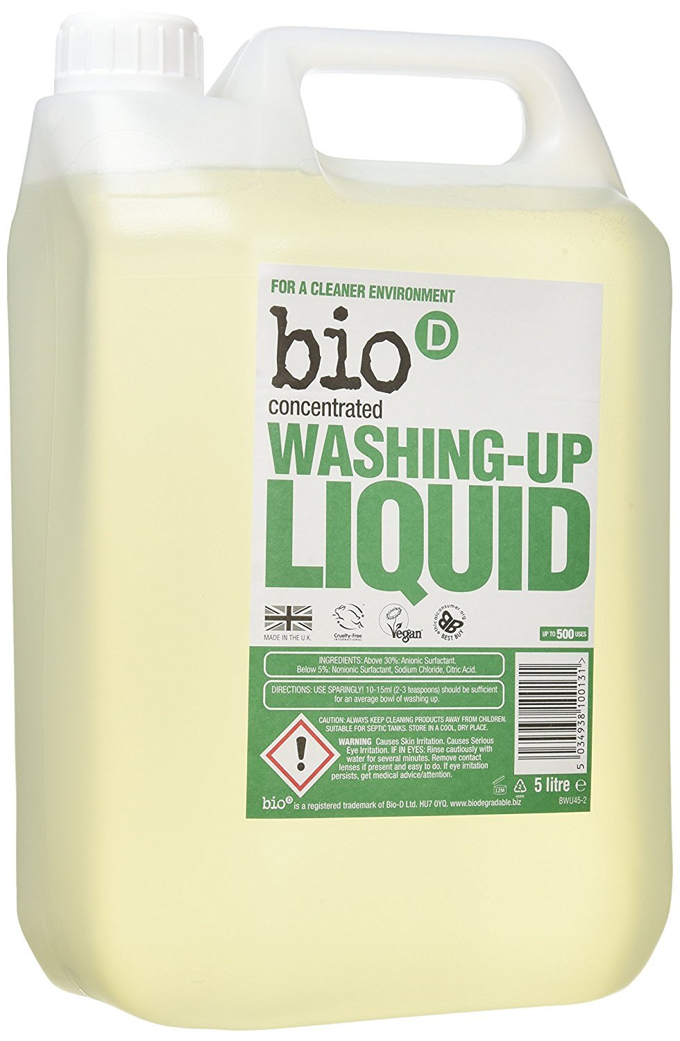 Bio D Washing-Up Liquid 5 litre