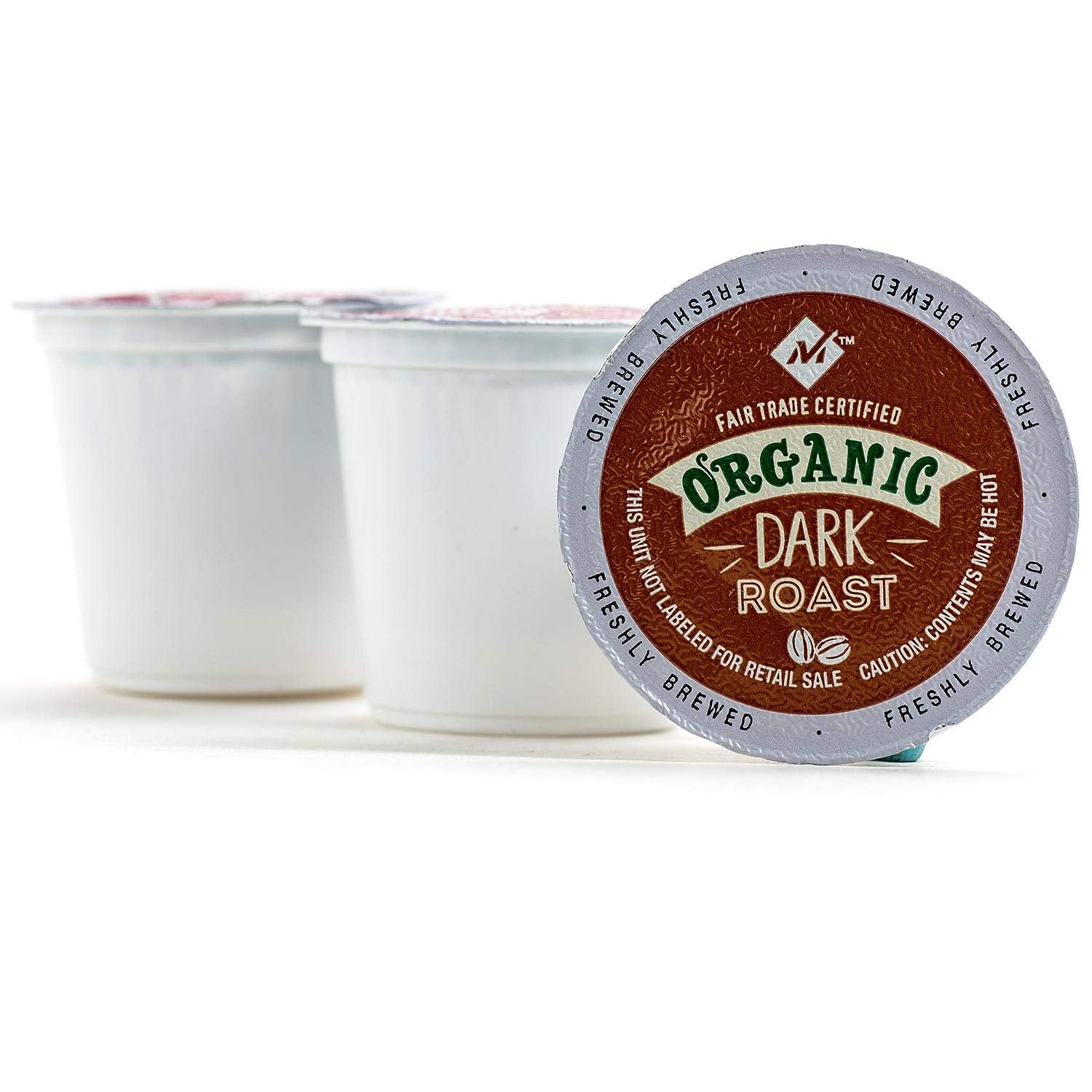 Member's Mark Organic Dark Roast Coffee (100 X 0.37 Oz)Net Wt (37.03 oz), Dark Chocolate & Roasted Notes, 37.03 Oz