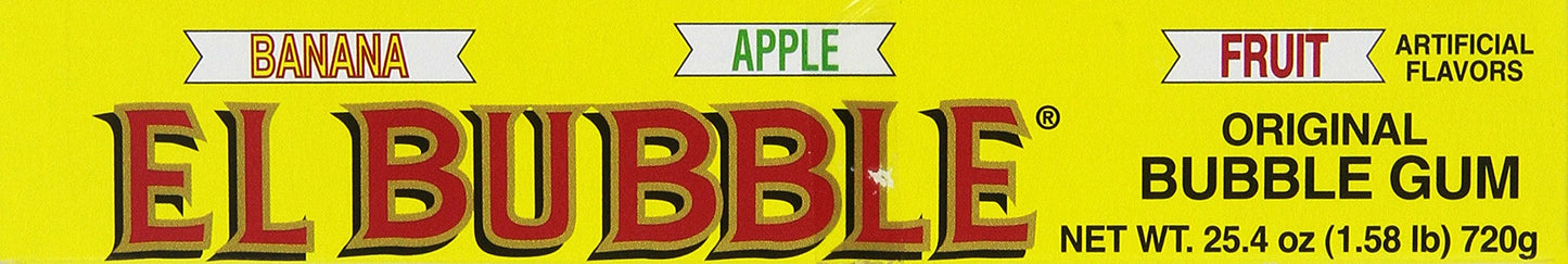 El Bubble Bubble Gum Cigars 36 Count Box