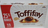 Storck Toffifay, A Whole Hazelnut, Caramel Hazelnut Cream, Chocolate Candy, 15 Pieces Per Box, 4.4 OZ
