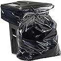 Aluf Plastics PG6-9560 Heavy Duty 95 - 96 Gallon Trash Can Liners - (Huge 50 Pack) - 2.0 MIL Thick Garbage Bags for Toter, Contractors, Lawn, Leaf