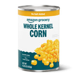Amazon Grocery, Canned Whole Kernel Corn, No Salt Added, 15.25 Oz
