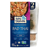 Blue Dragon Pad Thai 3 Step Cooking Sauce & Rice Noodle Kit - 7.7oz (Pack of 2) - Pre-Portioned Sachets of Dried Rice Noodles, Pad Thai Sauce,