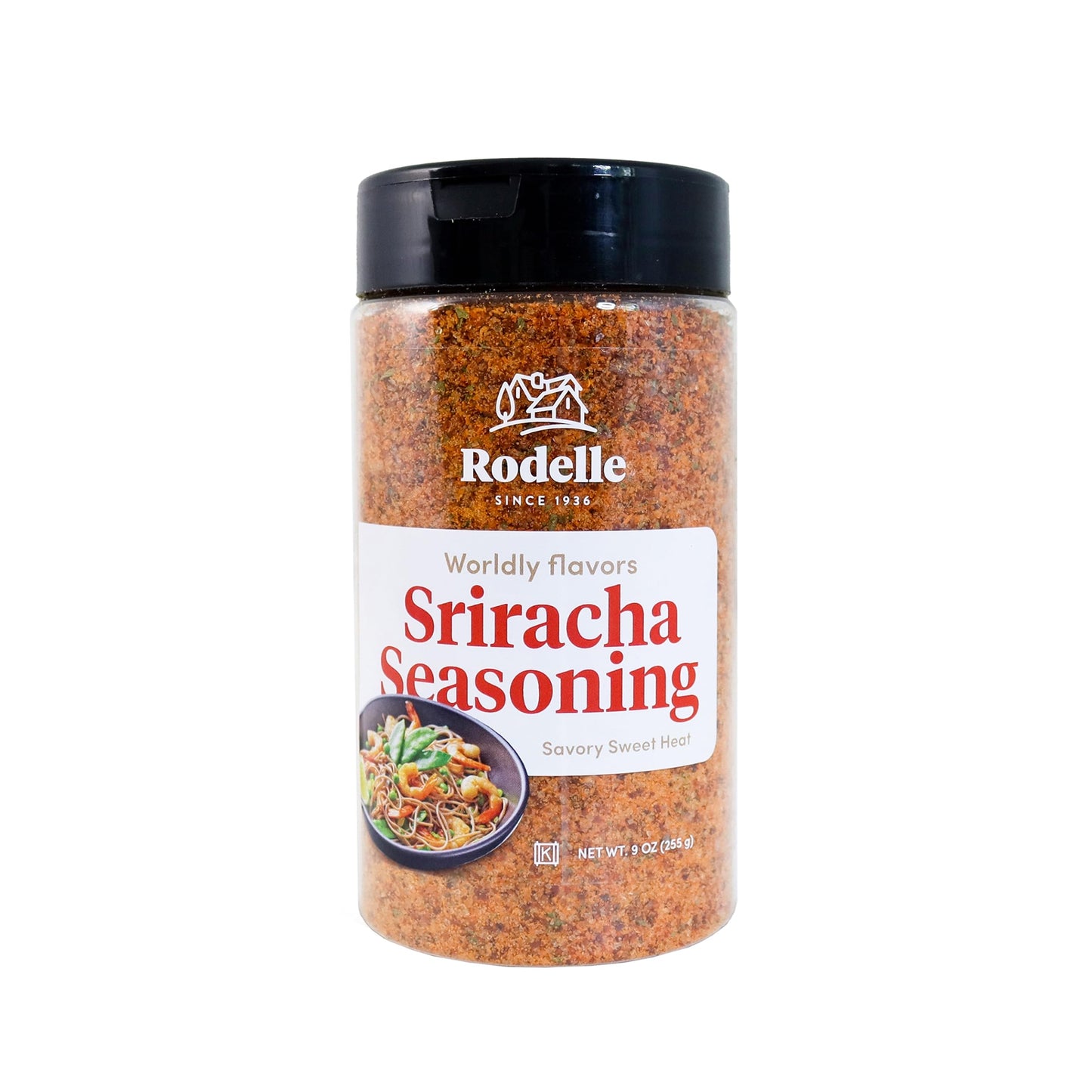 Rodelle Sriracha Seasoning Gluten Free Made in USA, 9 Ounce