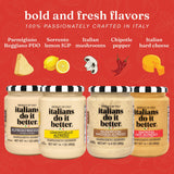 Italians Do It Better Alfredo Sauce (Variety 4 Pack)
