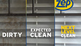 Zep Hose-End Outdoor Cleaner - 32 Ounces - U49910 - Great for Outdoor Glass and Surfaces