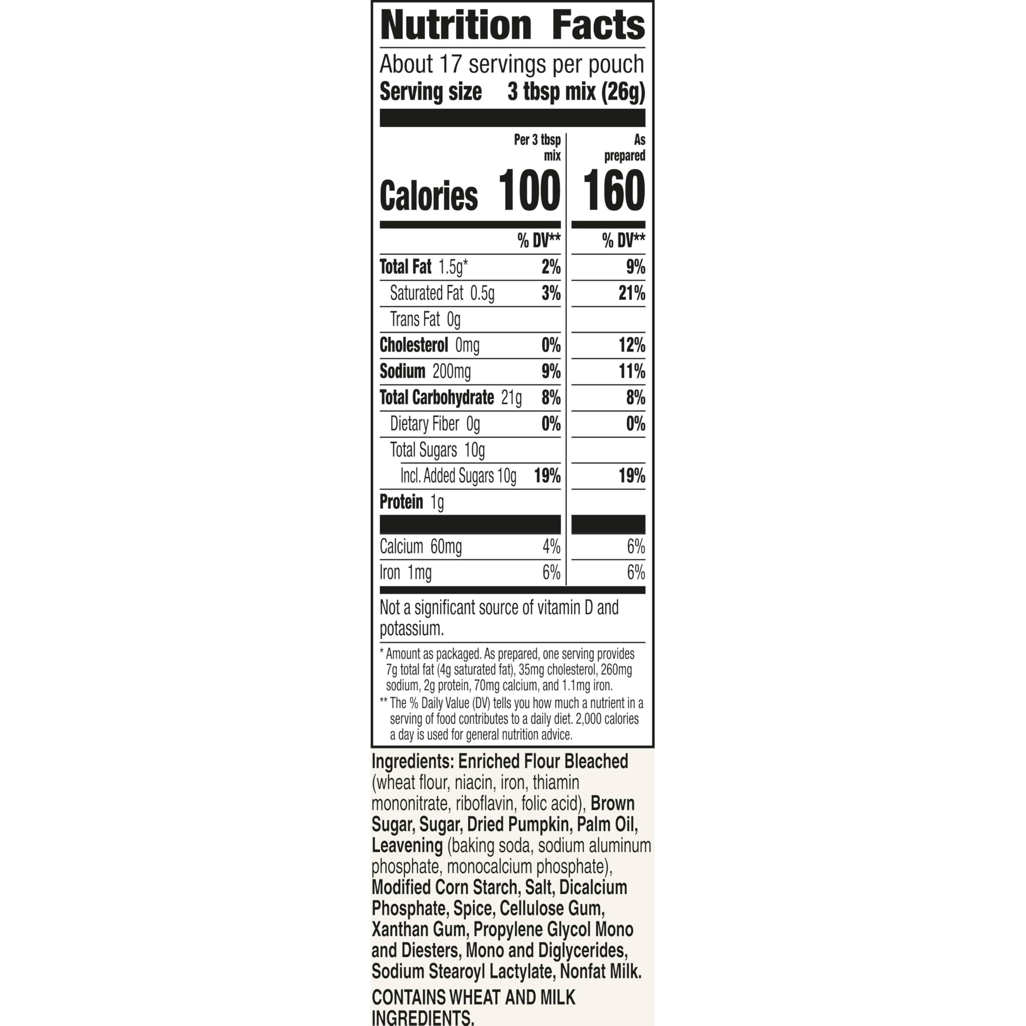 Betty Crocker Soft Baked Cookie Mix Pumpkin Spice Flavored 15.6oz - 2 bags