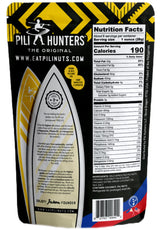 Pili Hunters Variety Pack, Wild-Harvested Keto Nuts, 4 Flavors - Raw Cacao, Coconut, Himalayan Salt, Classic Sugared, Vegan, Gluten-Free almost 1.5