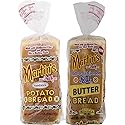Martin's Famous Pastry Potato Bread Variety Pack- 18 oz. Bags (2 Loaves)
