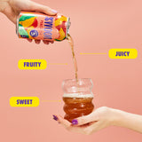 Swoon Peach Tea - Sugar Free, Low Carb, Paleo-Friendly, Gluten Free - Flavored Keto Drinks Made with Organic Black Tea & Sweetened by Monk Fruit
